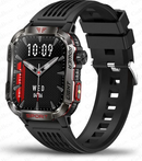 Novo Smartwatch Militar com GPS, Lanterna, Bússola, Resistente à Água